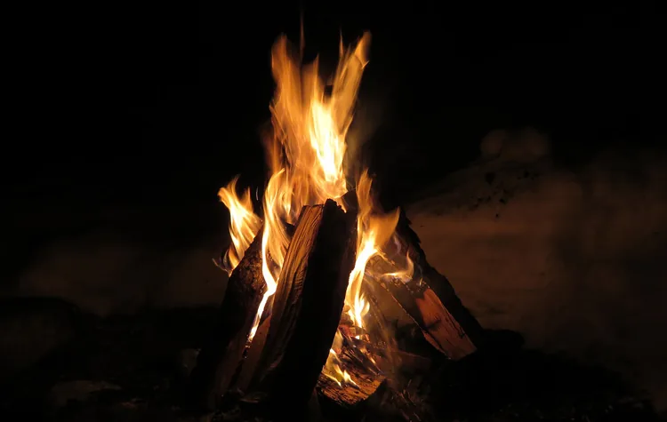 Campfire evening at Dark Forest Resort Homestay Dandeli