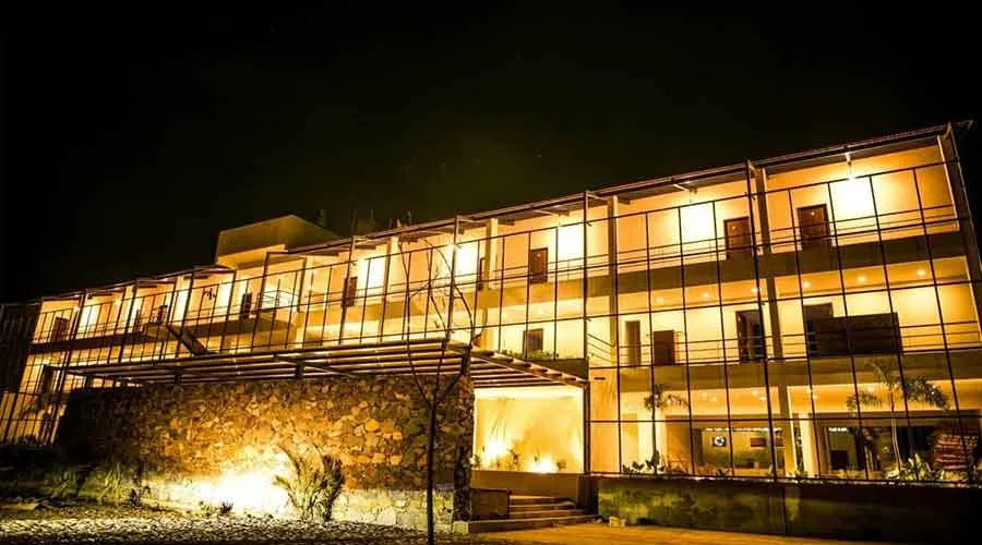 Resort exterior at Starling River Resort, Sakshalli