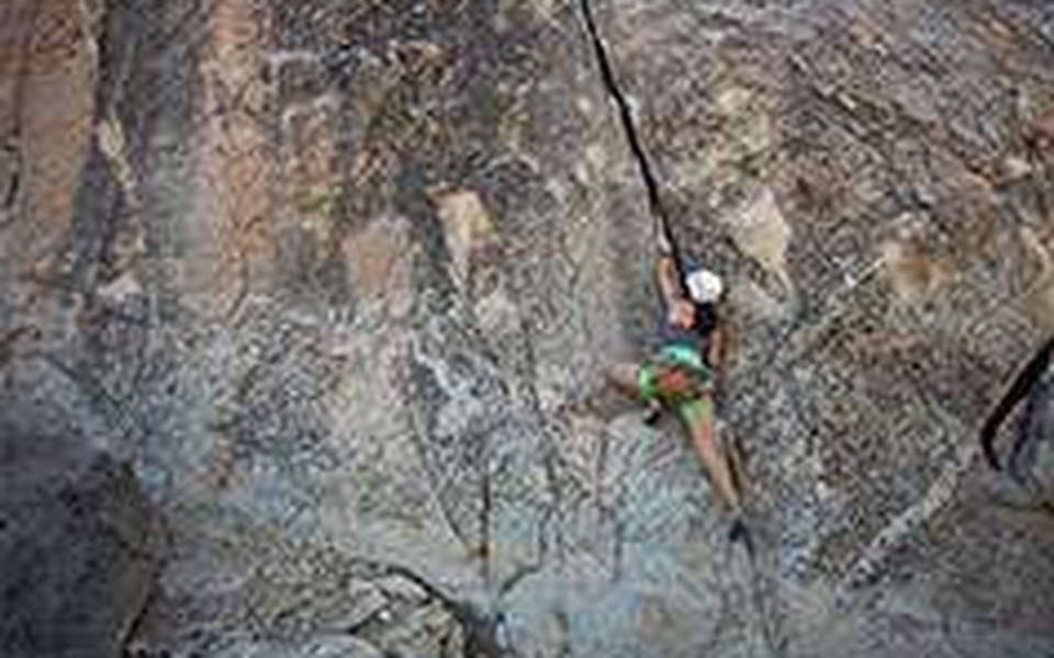 Rappeling in Dandeli