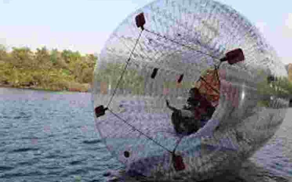 Zorbing in Dandeli