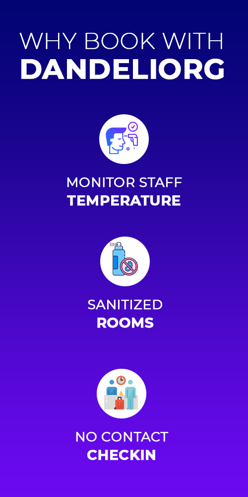 sanitized rooms in dandeli